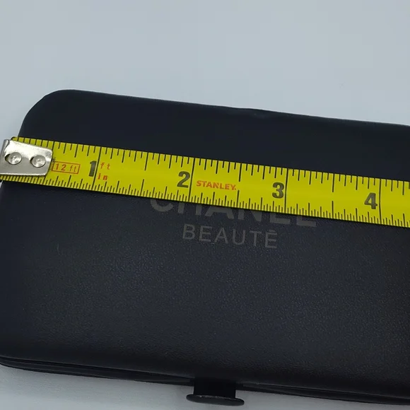 CHANEL Beauté Grooming Manicure Travel Set Black Stainless Steel Tools Case - Picture 7 of 7